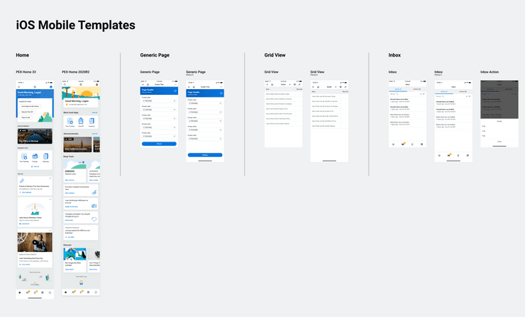 Mobile Design Templates