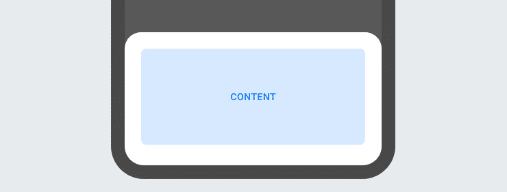 Image of a content sized sheet