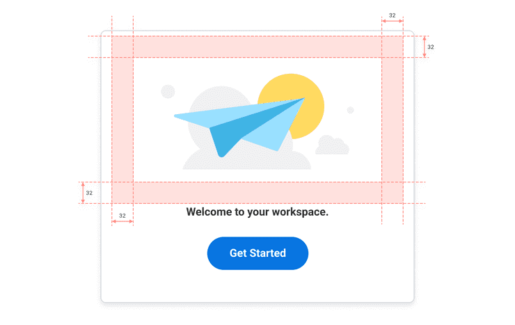 Empty State Spacing Guidelines