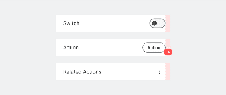 Trailing controls shown vertically stacked