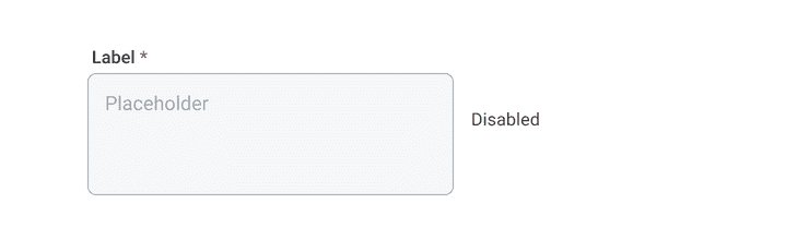 Image of an Disabled Text Area.